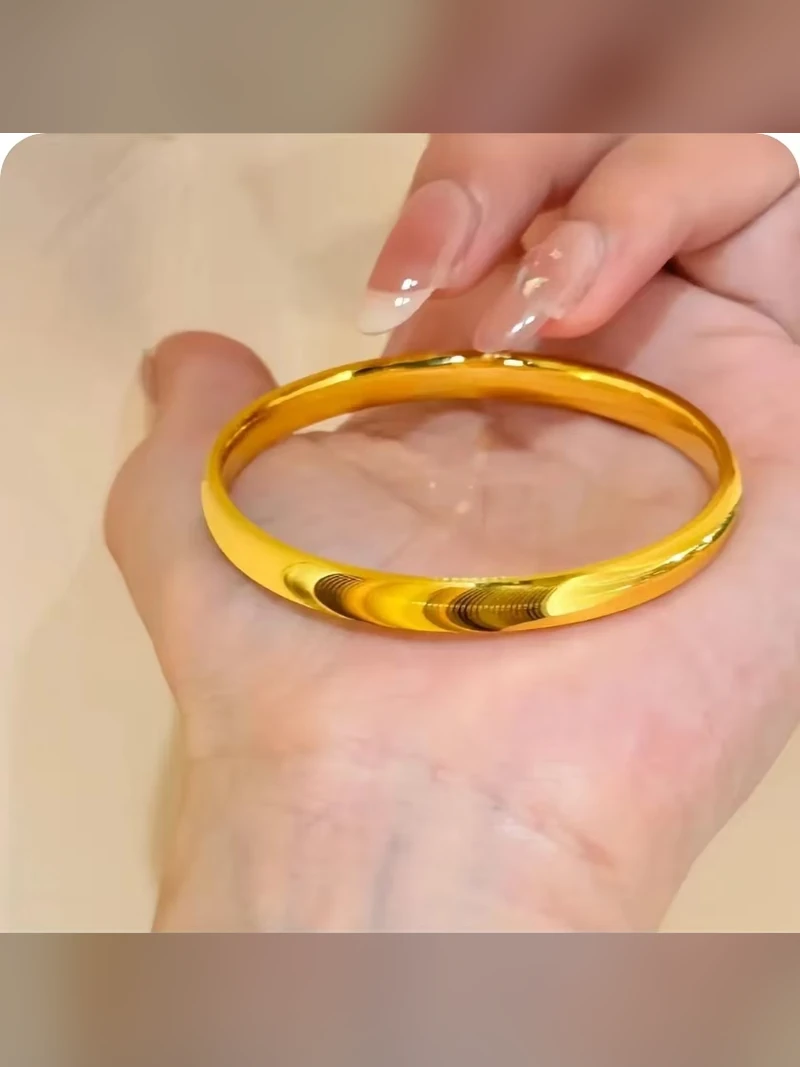 Polished Gold Bangle