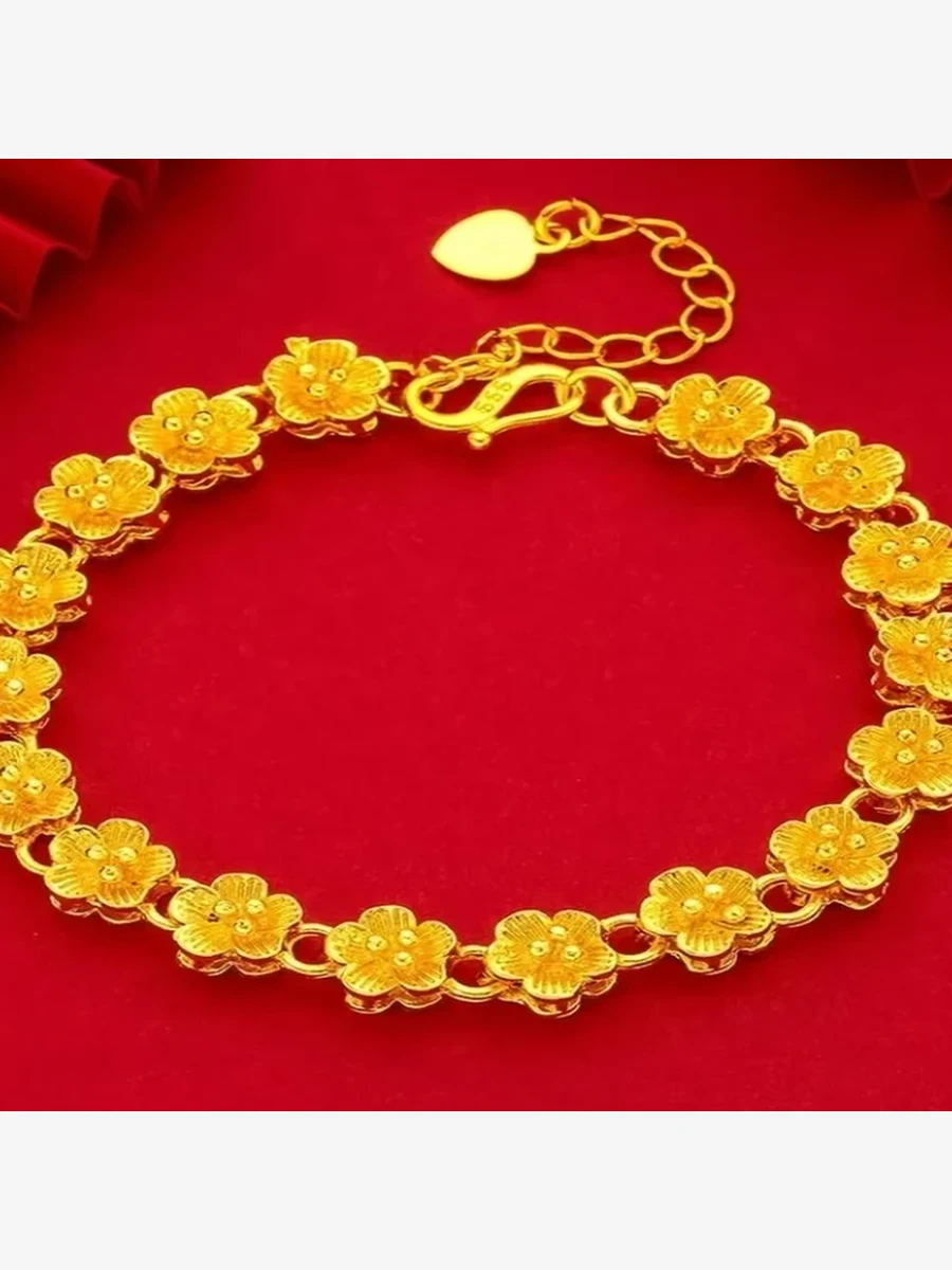 Floral Chain Bracelet
