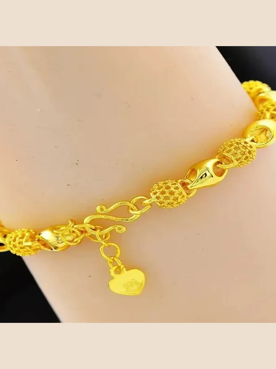 Gold Charm Bracelet