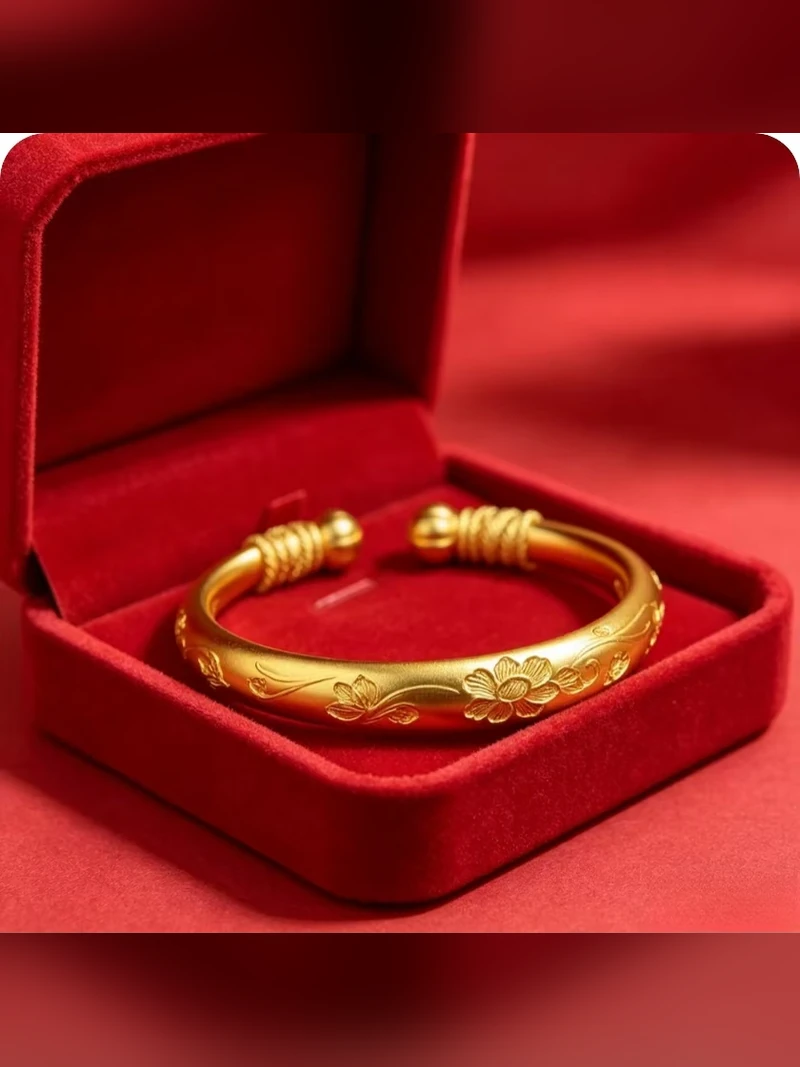 Gold Bracelet Style 091