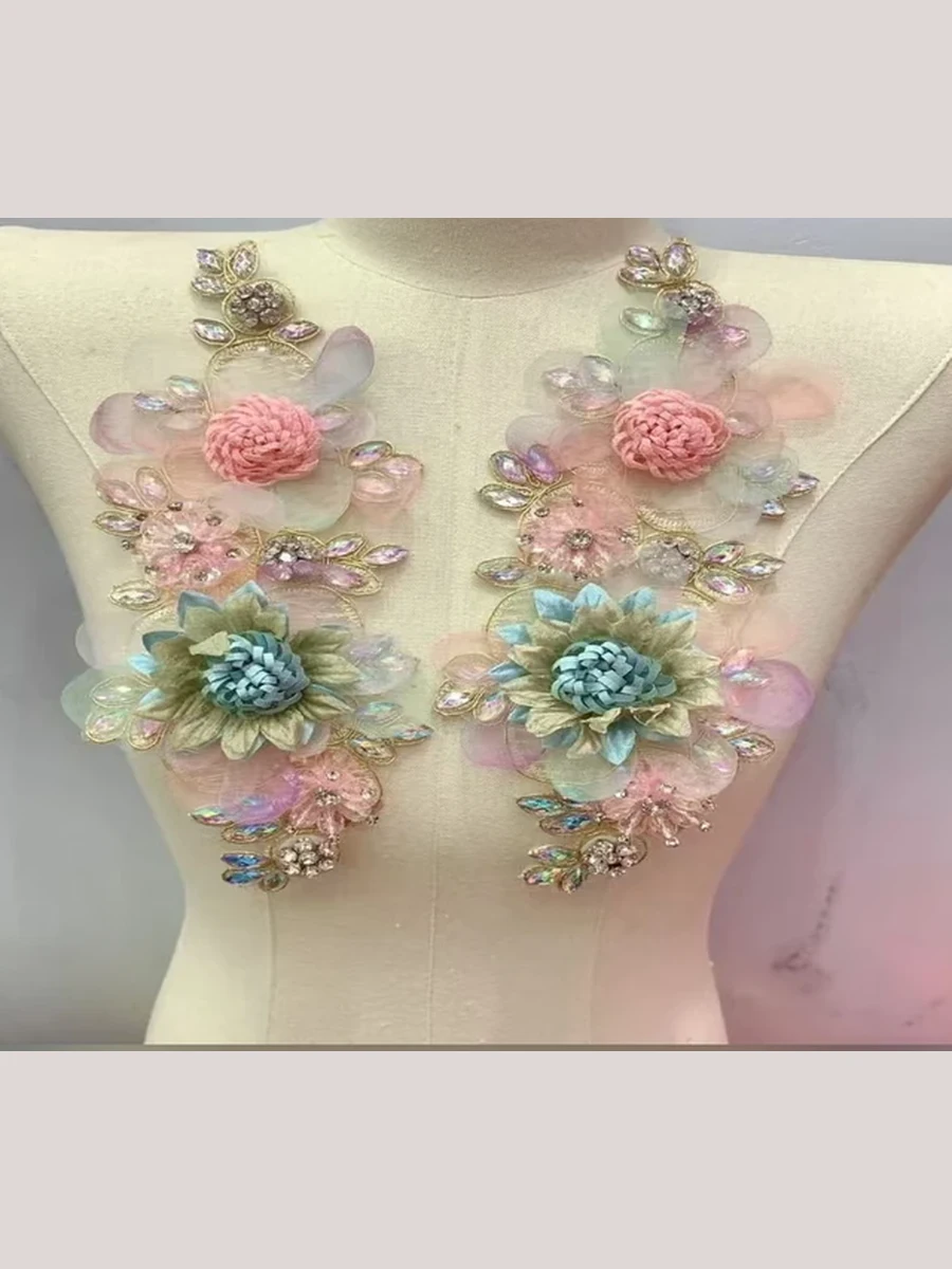 Pastel Floral Jewelry Set