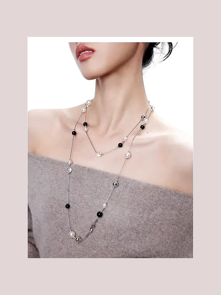 Desert Gold layered necklace styling
