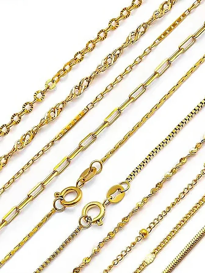 Fine Gold Chain Selection