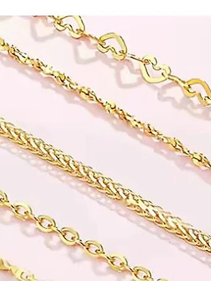 18K Gold-Tone Chain Collection
