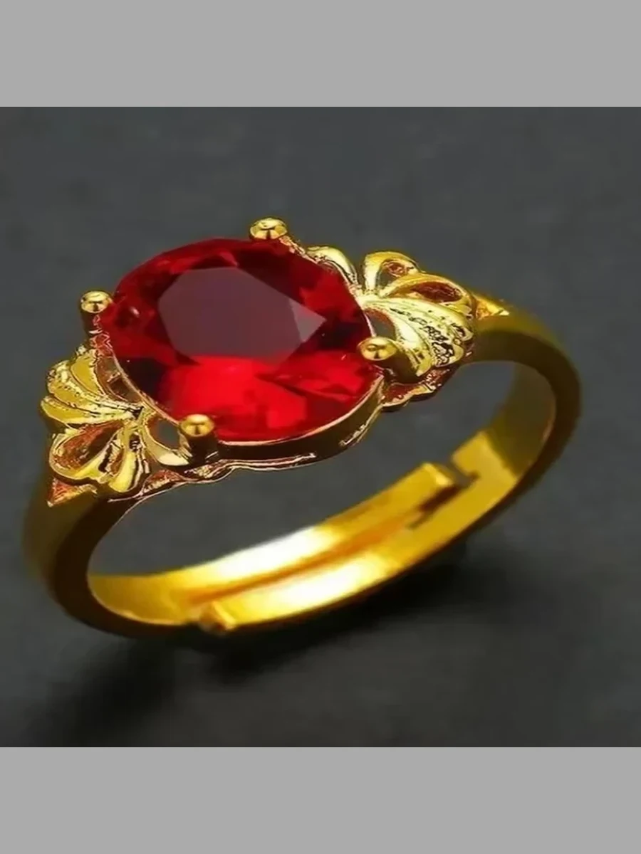 Red Stone Vintage Ring