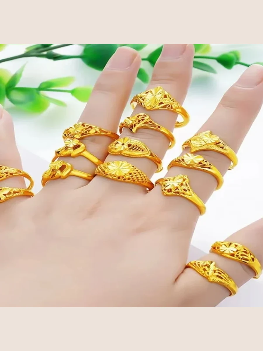 Gold Ring Stack Set