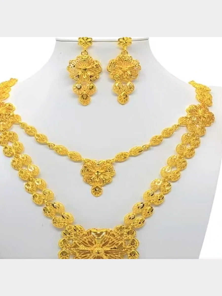 Gold Jewelry Set Style 005