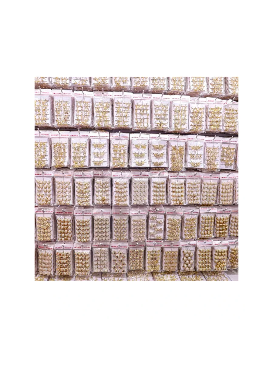 Carded Earring Wall Wholesale Lot
