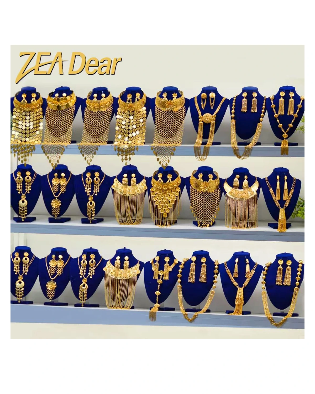Showroom Jewelry Set Wall