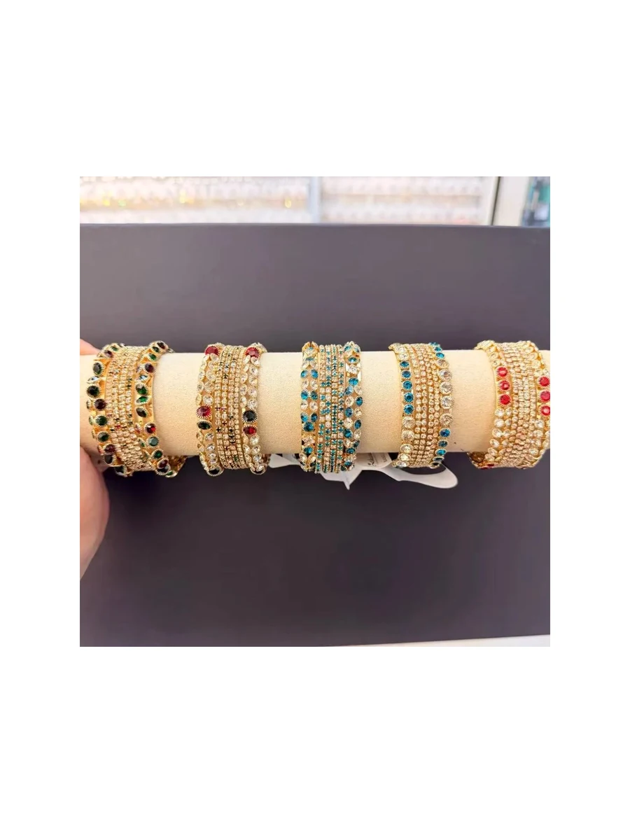 Color Stone Bracelet Roll Assortment