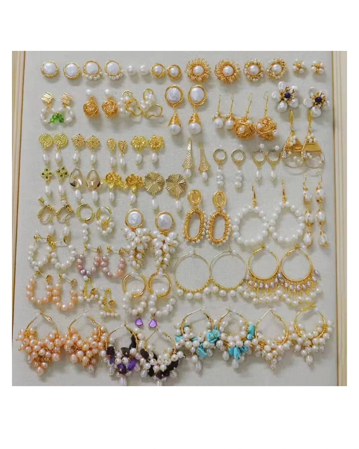 Mixed Earring Board Wholesale Lot